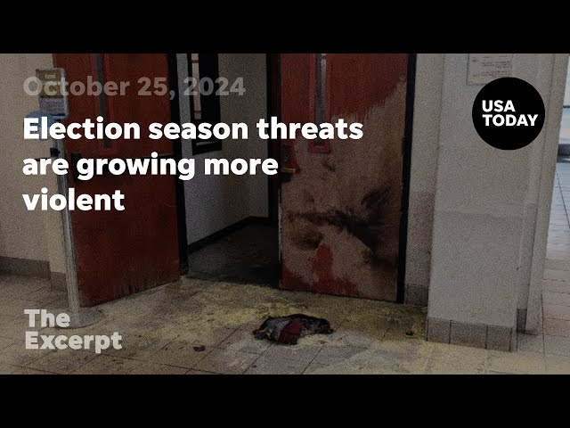 ⁣Election season threats are growing more violent | The Excerpt