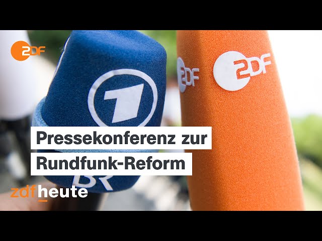 ⁣PK der Ministerpräsidenten-Konferenz zur Reform des öffentlich-rechtlichen Rundfunks