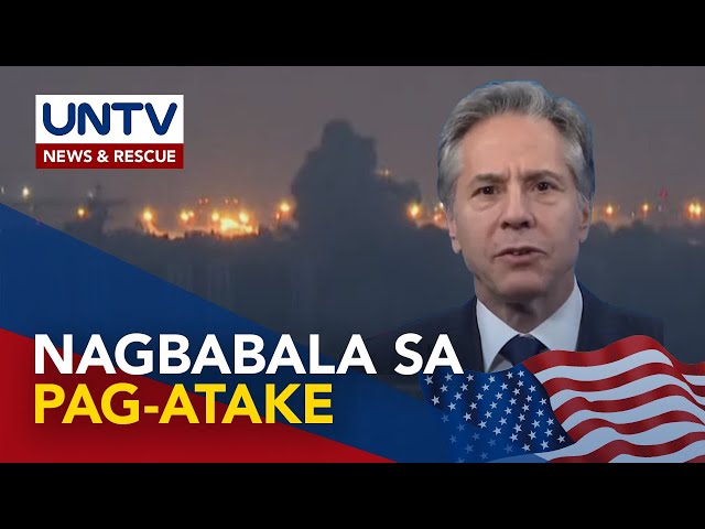 ⁣US, nagbabala vs paglawig ng Israeli attacks sa Lebanon