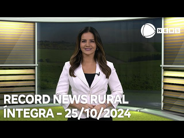 ⁣Record News Rural - 25/10/2024