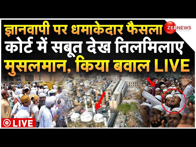 ⁣Gyanvapi Mosque Verdict LIVE Updates : ज्ञानवापी पर कोर्ट के फैसला, भड़के उठे मुसलमान!| Breaking