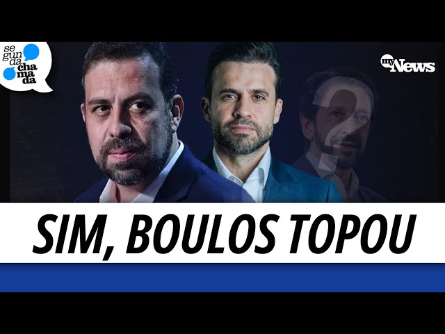 ⁣SAIBA PORQUE DECISÃO DE BOULOS EM PARTICIPAR DA SABATINA DO SEU ADVERSÁRIO MARÇAL DIVIDIU OPINIÕES