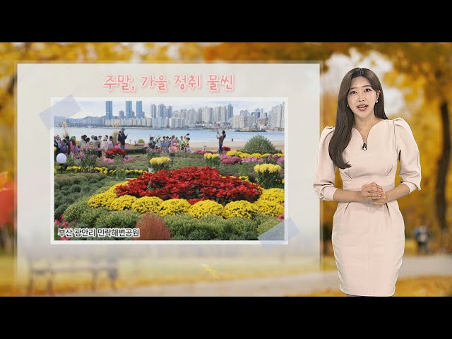 ⁣[날씨] 주말 한낮 온화, 일교차 큰 가을…제주·전남 해안 비 / 연합뉴스TV (YonhapnewsTV)