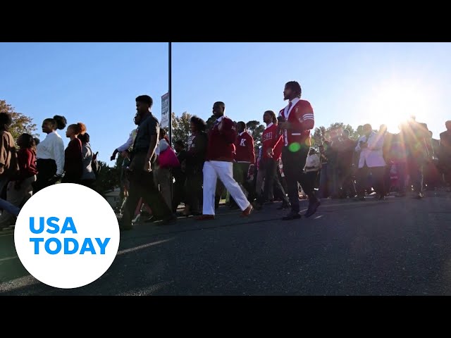 ⁣College voting events encourages early voting | USA TODAY