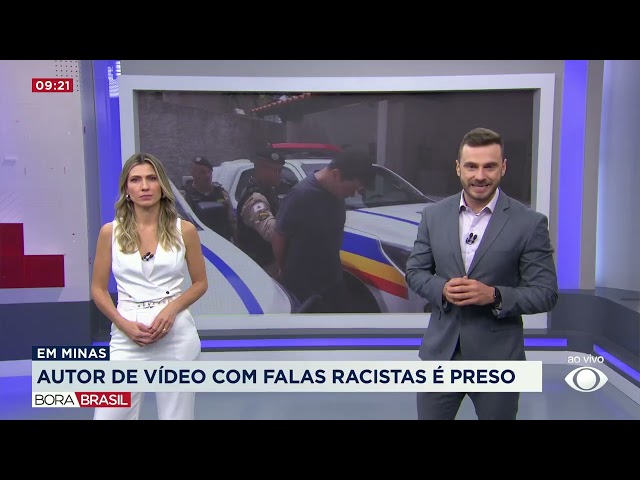 ⁣Ex-funcionária de bar, que gravou vídeo com falas racistas, é preso em MG