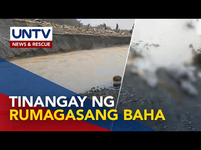 ⁣Ilang alagang baka sa Isabela, tinangay ng baha; Ilang lugar sa Cagayan at Isabela, nalubog sa baha