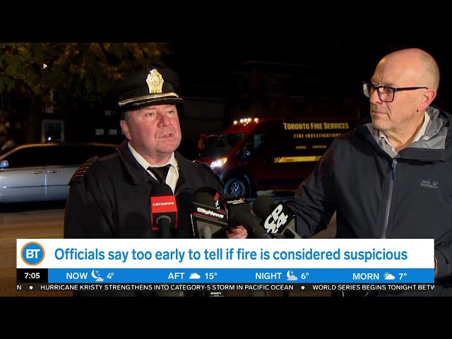 ⁣Five-month-old dead, woman critically injured in Toronto house fire