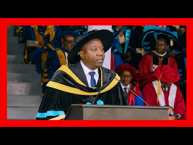 ⁣10th University of Rwanda Graduation Ceremony | Remarks by Prime Minister Dr Edouard Ngirente