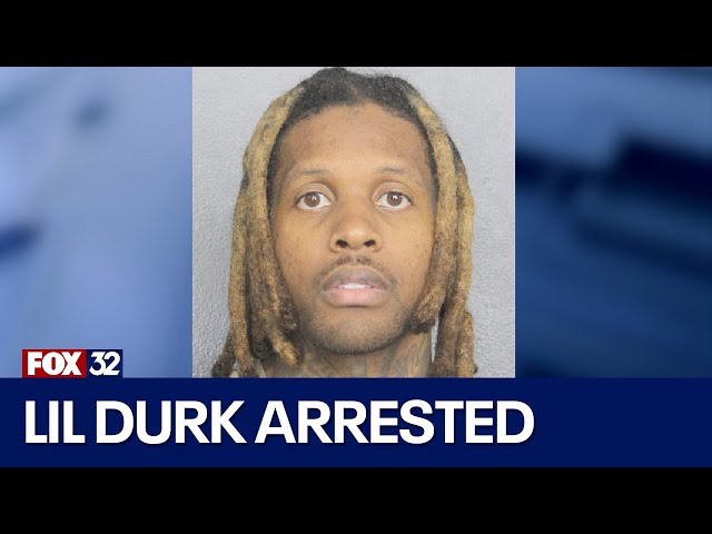 ⁣Rapper Lil Durk arrested on murder-for-hire charge in South Florida