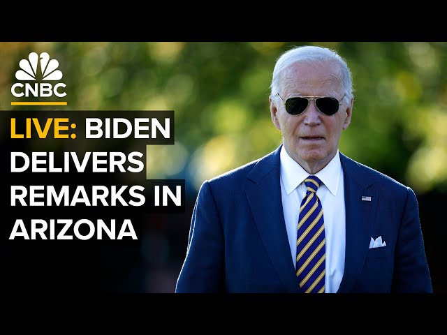 ⁣LIVE: President Biden delivers remarks at the Gila River Indian Community in Arizona — 10/25/2024