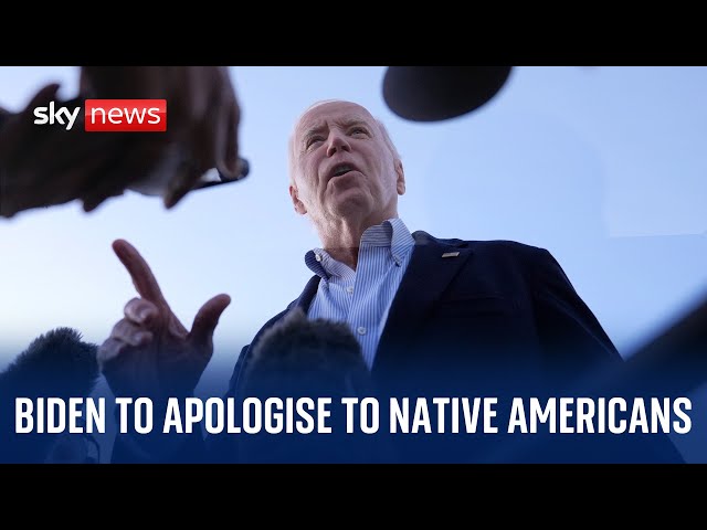 ⁣Watch live: US President Joe Biden apologises to Native Americans for boarding school atrocities