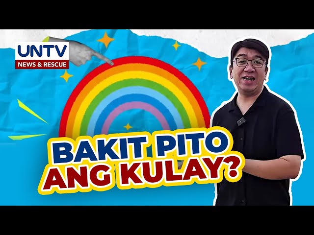 ⁣ALAMIN: Bakit pito ang kulay ng rainbow?