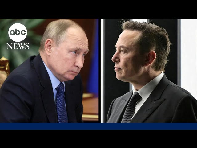 ⁣Elon Musk alleged to have secret conversations with Putin: WSJ