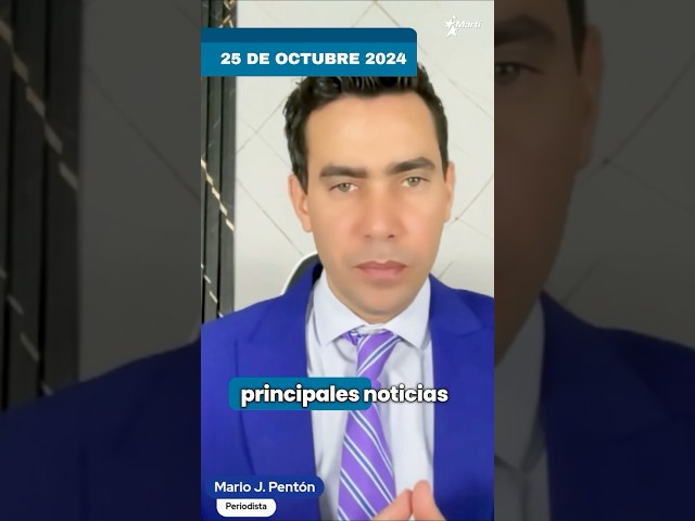 ⁣Las principales noticias para Cuba hoy, 25 de octubre de 2024. Más  https://wxyz.page/XVD6P #Cuba