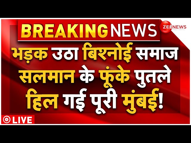 ⁣Bishnoi Massive Protest Against Salman Khan LIVE : सलमान के खिलाफ भयंकर भड़क उठे बिश्नोई!| Lawrence