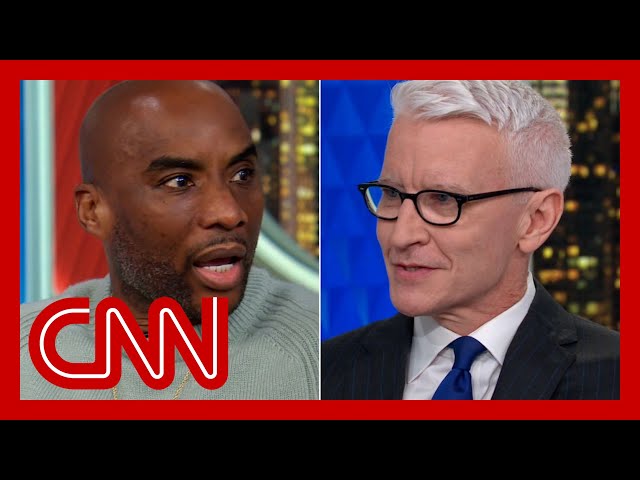 ⁣'That's bulls***': Anderson Cooper and Charlamagne tha God debate CNN's coverage