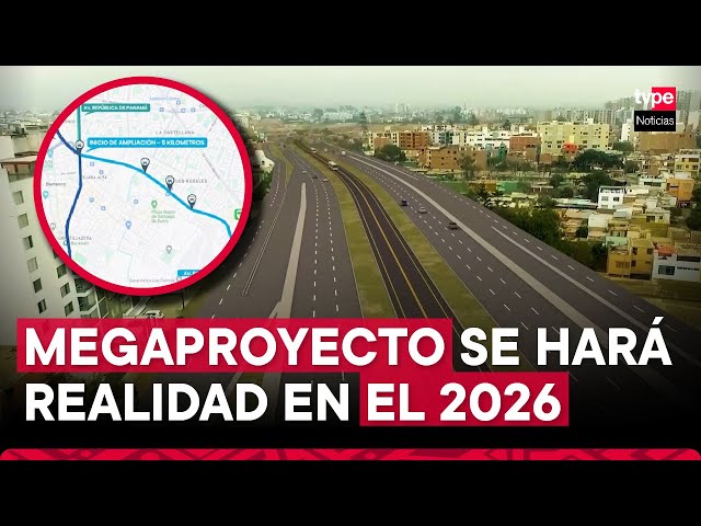 ⁣Vía Expresa Sur conectará Carabayllo y SJM en 45 minutos