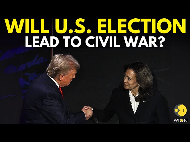 ⁣U.S. Presidential Elections: Will Elections Lead To Civil War? | USA News | World News | WION LIVE