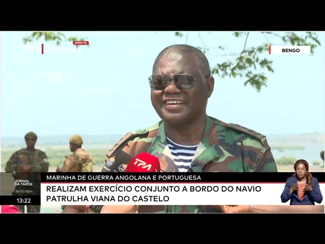 Marinha de guerra angolana e Portuguesa - Realizam exercícios conjunto a bordo do navio patrulha ...