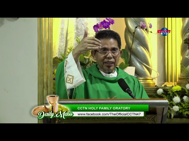 ⁣25 OCTOBER 2024  - HOMILY by Rev.  Fr.  Jose Adonis Aquino