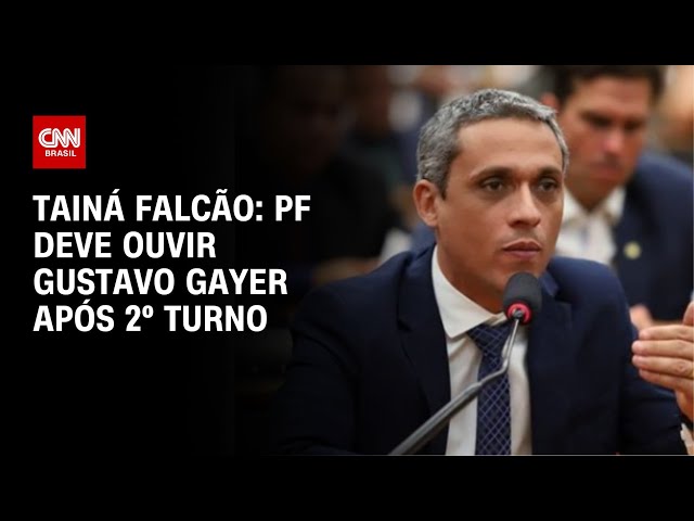 ⁣Tainá Falcão: PF deve ouvir Gustavo Gayer após 2º turno | BASTIDORES CNN