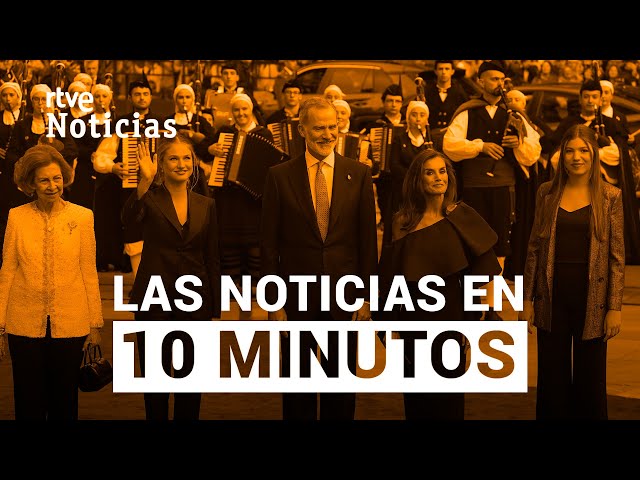 ⁣Las noticias del VIERNES 25 de OCTUBRE en 10 minutos | RTVE Noticias