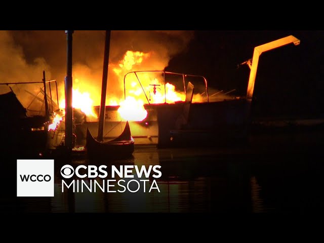 ⁣1 dead after St. Paul Park houseboat fire, police say