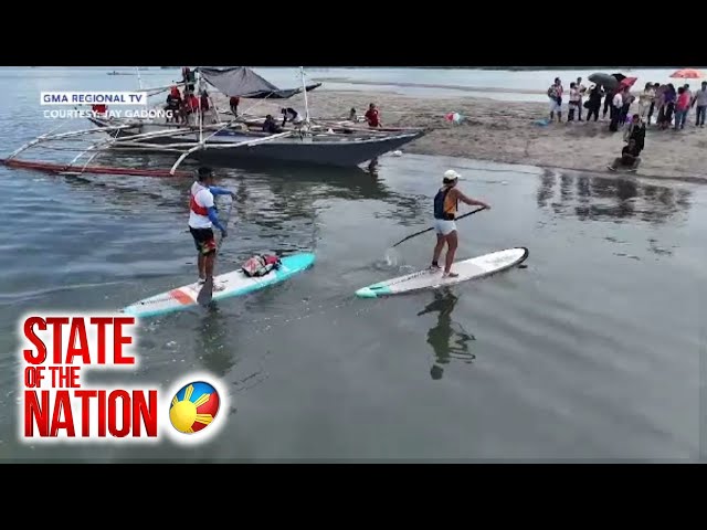 ⁣State of the Nation: (Part 3) Nag-paddle board mula Iloilo hanggang Negros Occidental