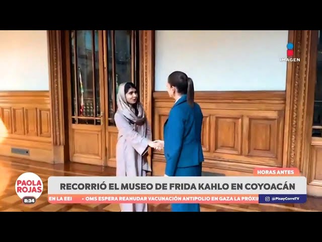 ⁣Claudia Sheinbaum reúne con Malala Yousafzai en Palacio Nacional | DPC con Paola Rojas