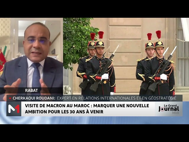 ⁣Visite de Macron au Maroc : Quels sujets phares seront évoqués?