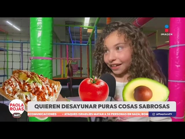 ⁣Niños y niñas revelan que les gustaría desayunar todos los días | DPC con Paola Rojas