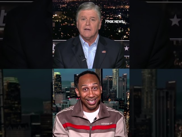 ⁣Hannity spars with Stephen A. Smith over Harris, Dems hiding Biden's decline