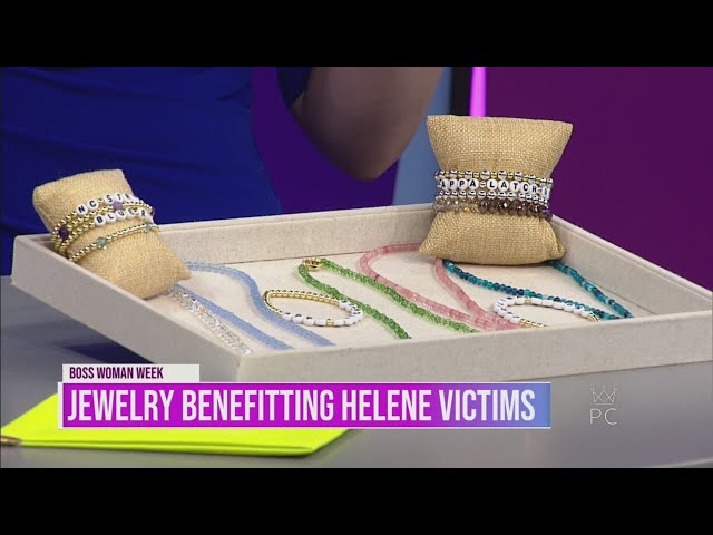 ⁣Jewelry benefitting hurrican Helene victims