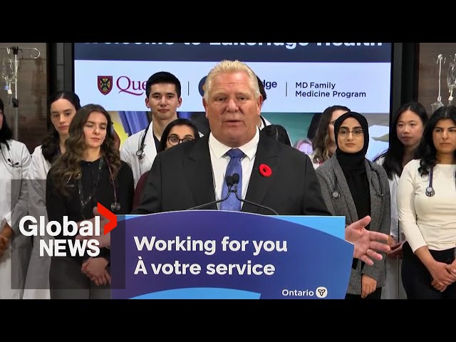 ⁣"Stop blowing taxpayers' money!": Doug Ford rips into Ontario school board spending