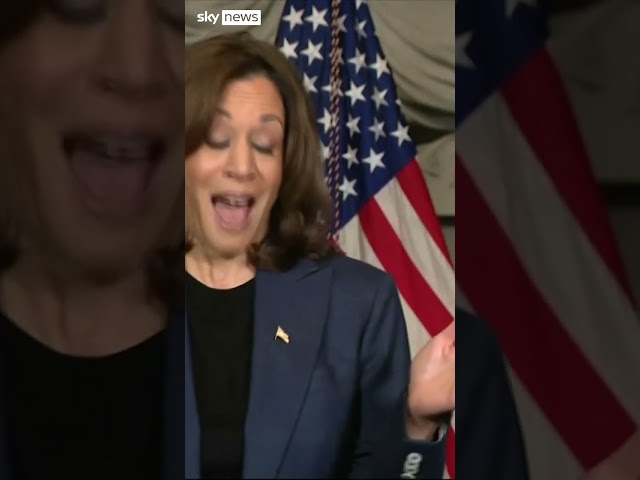 ⁣Kamala Harris accuses Donald Trump of 'demeaning and belittling' the American people