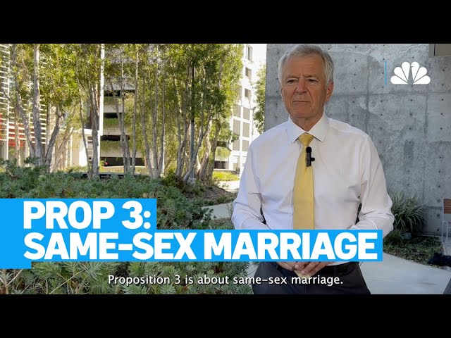 ⁣California's Prop 3 explained: Same-sex marriage | NBCLA