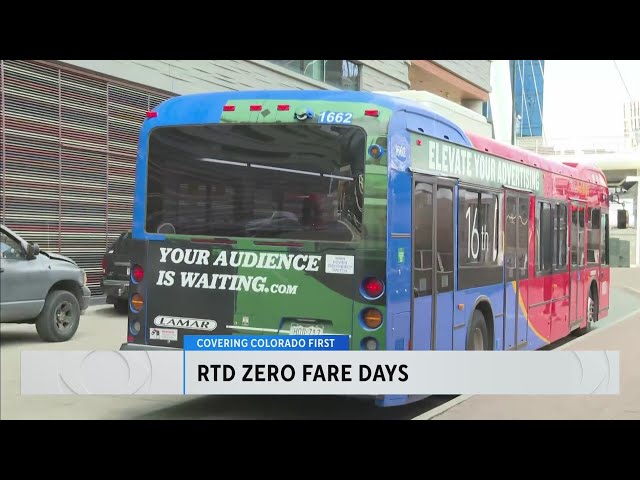 ⁣RTD offers free fares on National Vote Early Day and Election Day