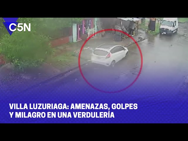 ⁣VILLA LUZURIAGA: AMENAZAS, GOLPES Y MILAGRO EN UNA VERDULERÍA