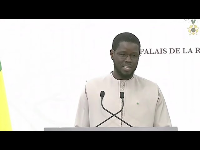 ⁣Déclaration de Presse du Pr Bassirou Diomaye Faye