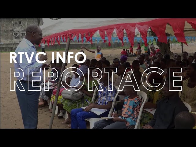 ⁣RTVC INFO - RENCONTRE AVEC LES ADOLESCENTS DE LA ZONE DE YOPOUGON