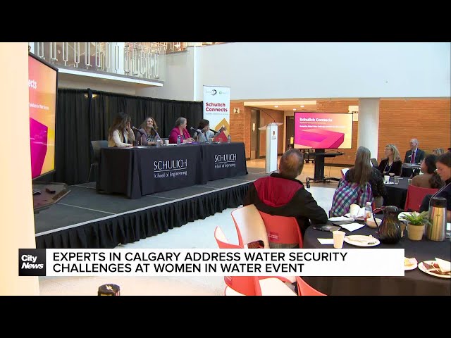 ⁣Experts in Calgary address water security challenges