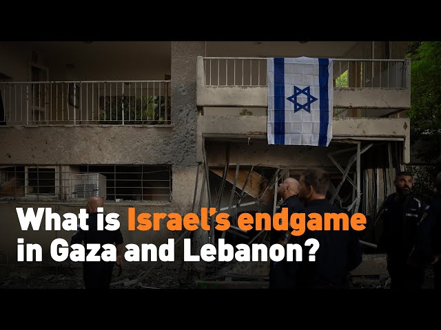 ⁣What is Israel’s endgame in Gaza and Lebanon?