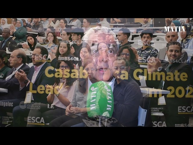 ⁣ESCA organise le Casablanca Climate Leadership Forum 2024