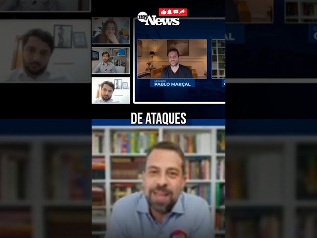 ⁣"NUNES É UM FANTOCHE", DIZ BOULOS EM SABATINA DE MARÇAL #shorts #corte #política #debate #