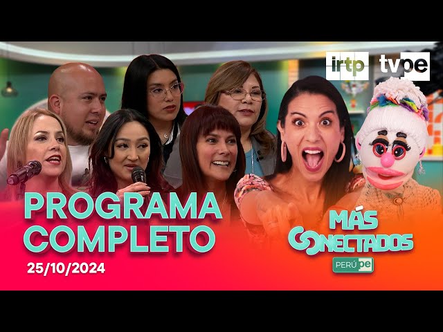 ⁣Más Conectados (25/10/2024) | TVPerú