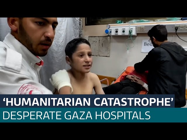 ⁣38 reportedly killed in Gaza strike as World Health Organisation warns hospitals are overwhelmed