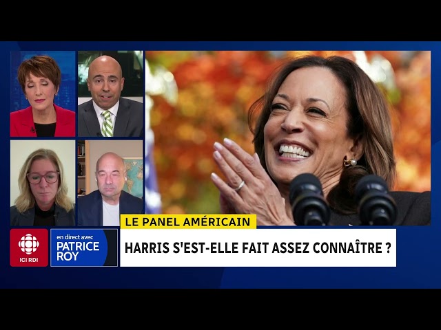 ⁣Panel américain : une fin de campagne difficile pour Harris