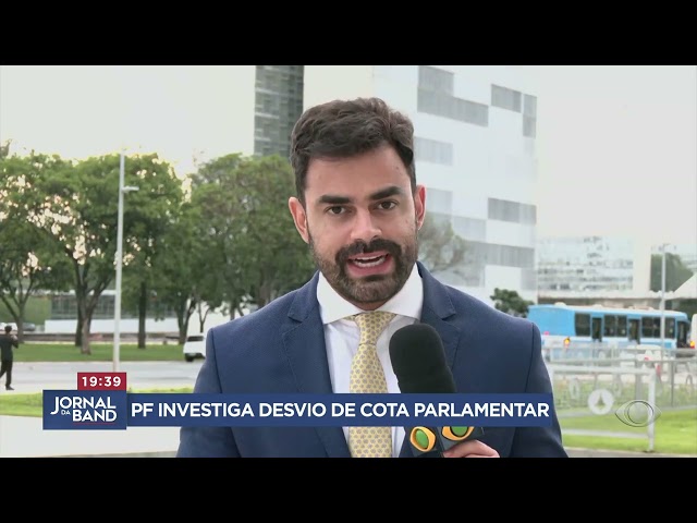 ⁣Polícia Federal investiga desvio de cota parlamentar para empresas | Jornal da Band