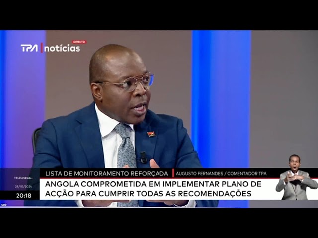 ⁣Em análise "Angola comprometida em implementar plano de acção para cumprir todas as recomendaçõ