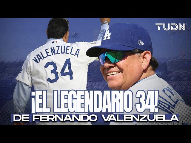 ⁣¡Fernando Valenzuela no escogió el número que hizo inmortal con los Dodgers! | TUDN